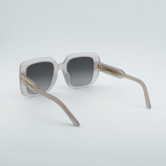 Dior DIORSIGNATURE S11F 78A1 Sunglasses Brown Square Frame, Grey Lenses main image 4